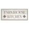 Stupell Industries Farmhouse Kitchen Typography Canvas Wall Art